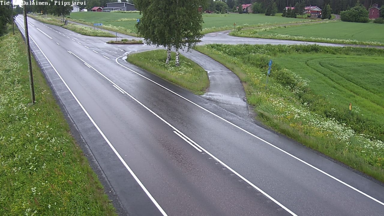 Kelikamerat Kuva Tie 86 Oulainen, Piipsjärvi, Oulainen, Pohjois-Pohjanmaa