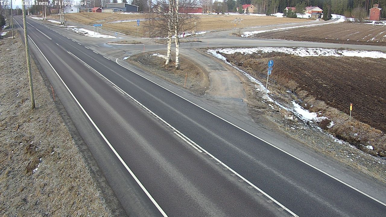 Kelikamerat Kuva Tie 86 Oulainen, Piipsjärvi, Oulainen, Pohjois-Pohjanmaa