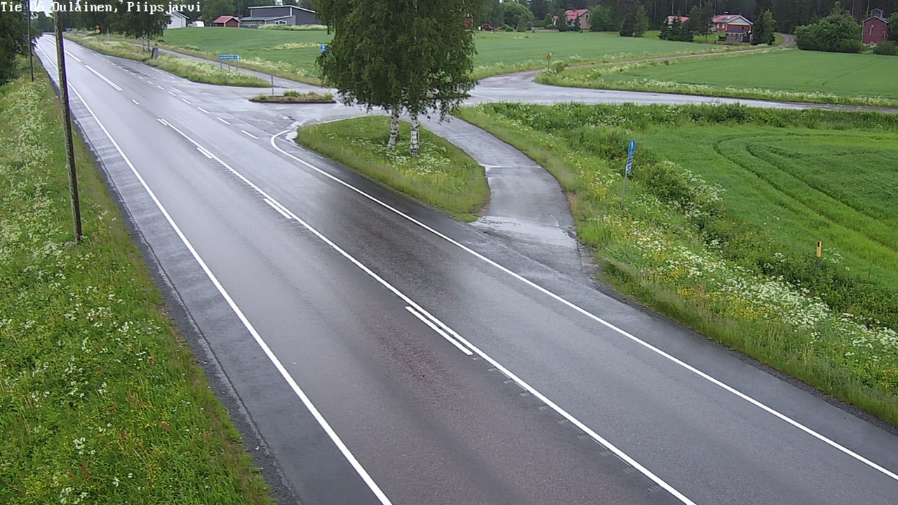Kelikamerat Kuva Tie 86 Oulainen, Piipsjärvi, Oulainen, Pohjois-Pohjanmaa