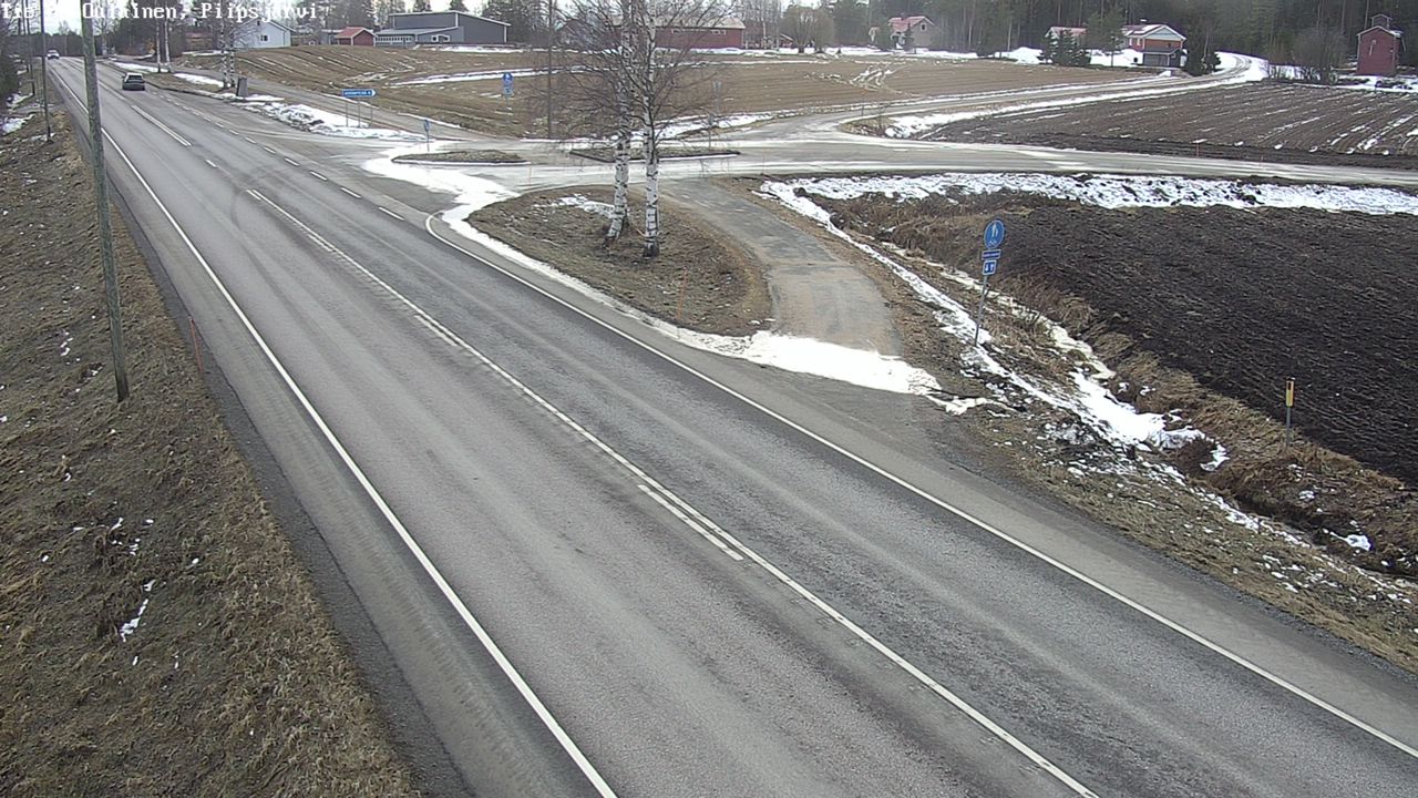 Kelikamerat Kuva Tie 86 Oulainen, Piipsjärvi, Oulainen, Pohjois-Pohjanmaa