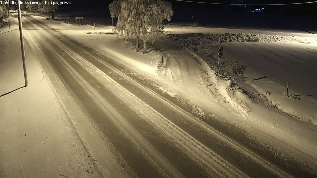 Kelikamerat Kuva Tie 86 Oulainen, Piipsjärvi, Oulainen, Pohjois-Pohjanmaa
