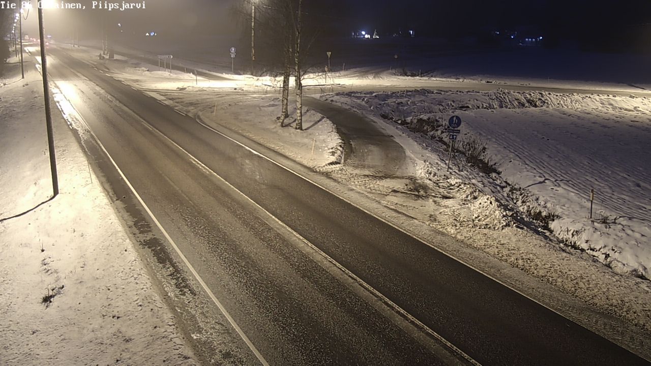 Weather Camera Image Road 86 Oulainen, Piipsjärvi, Oulainen, Pohjois-Pohjanmaa