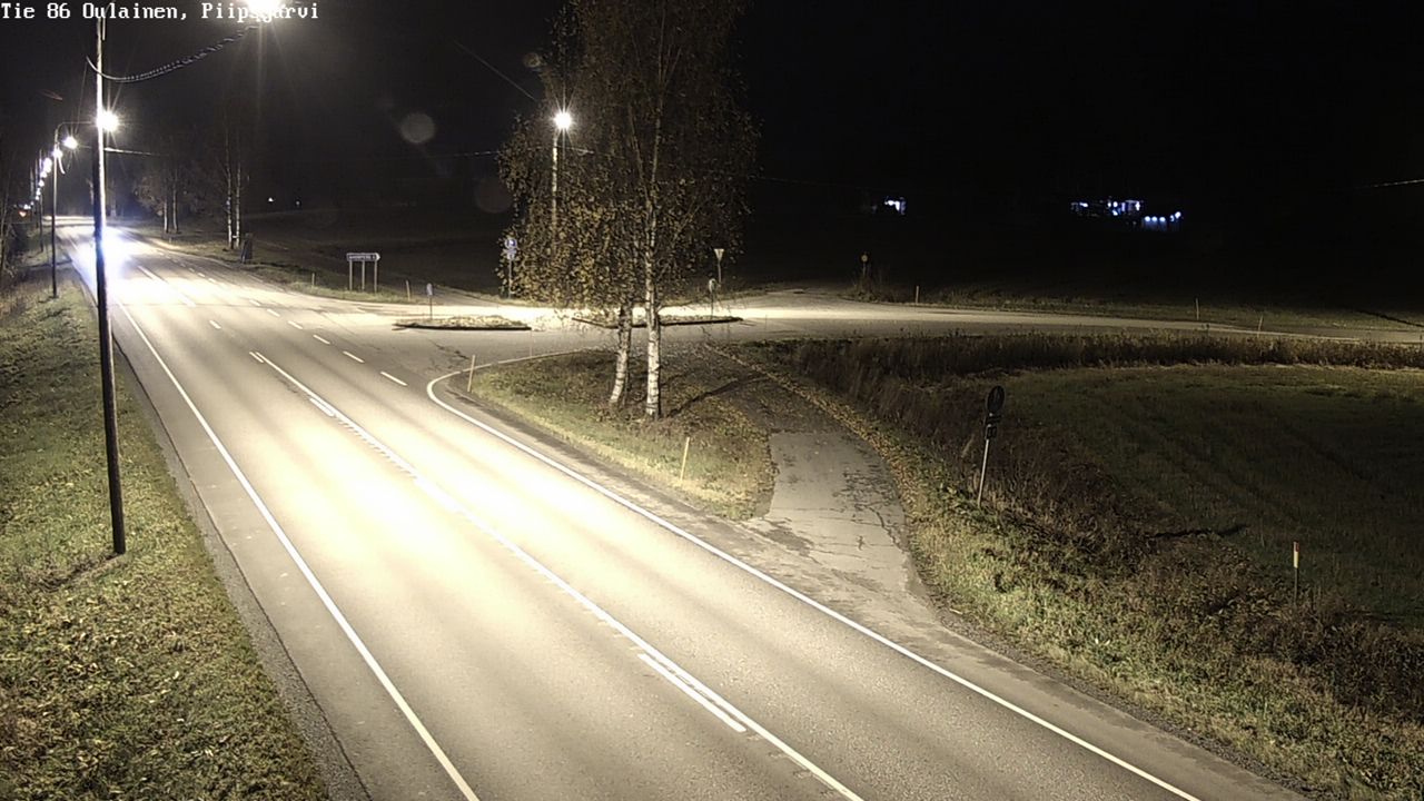 Kelikamerat Kuva Tie 86 Oulainen, Piipsjärvi, Oulainen, Pohjois-Pohjanmaa