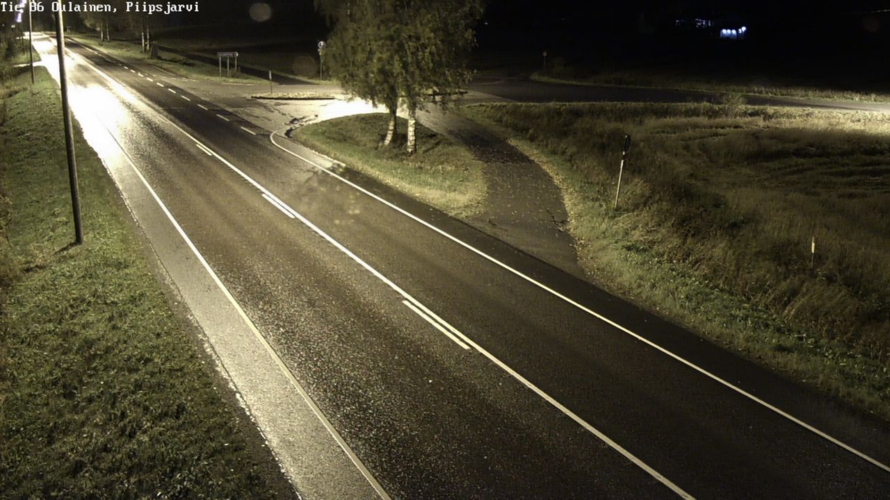 Kelikamerat Kuva Tie 86 Oulainen, Piipsjärvi, Oulainen, Pohjois-Pohjanmaa