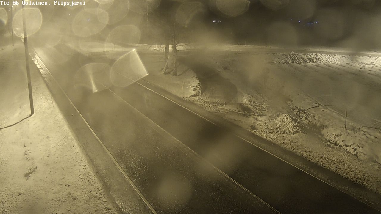 Kelikamerat Kuva Tie 86 Oulainen, Piipsjärvi, Oulainen, Pohjois-Pohjanmaa