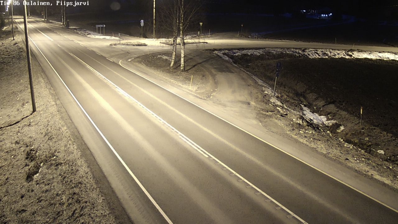 Kelikamerat Kuva Tie 86 Oulainen, Piipsjärvi, Oulainen, Pohjois-Pohjanmaa