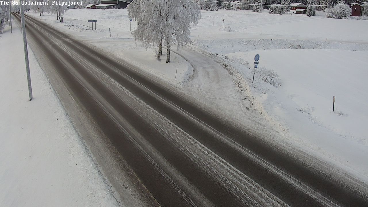 Kelikamerat Kuva Tie 86 Oulainen, Piipsjärvi, Oulainen, Pohjois-Pohjanmaa