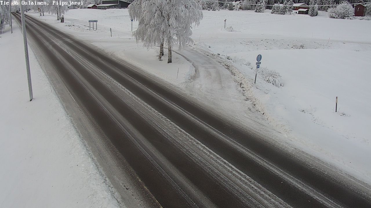 Kelikamerat Kuva Tie 86 Oulainen, Piipsjärvi, Oulainen, Pohjois-Pohjanmaa