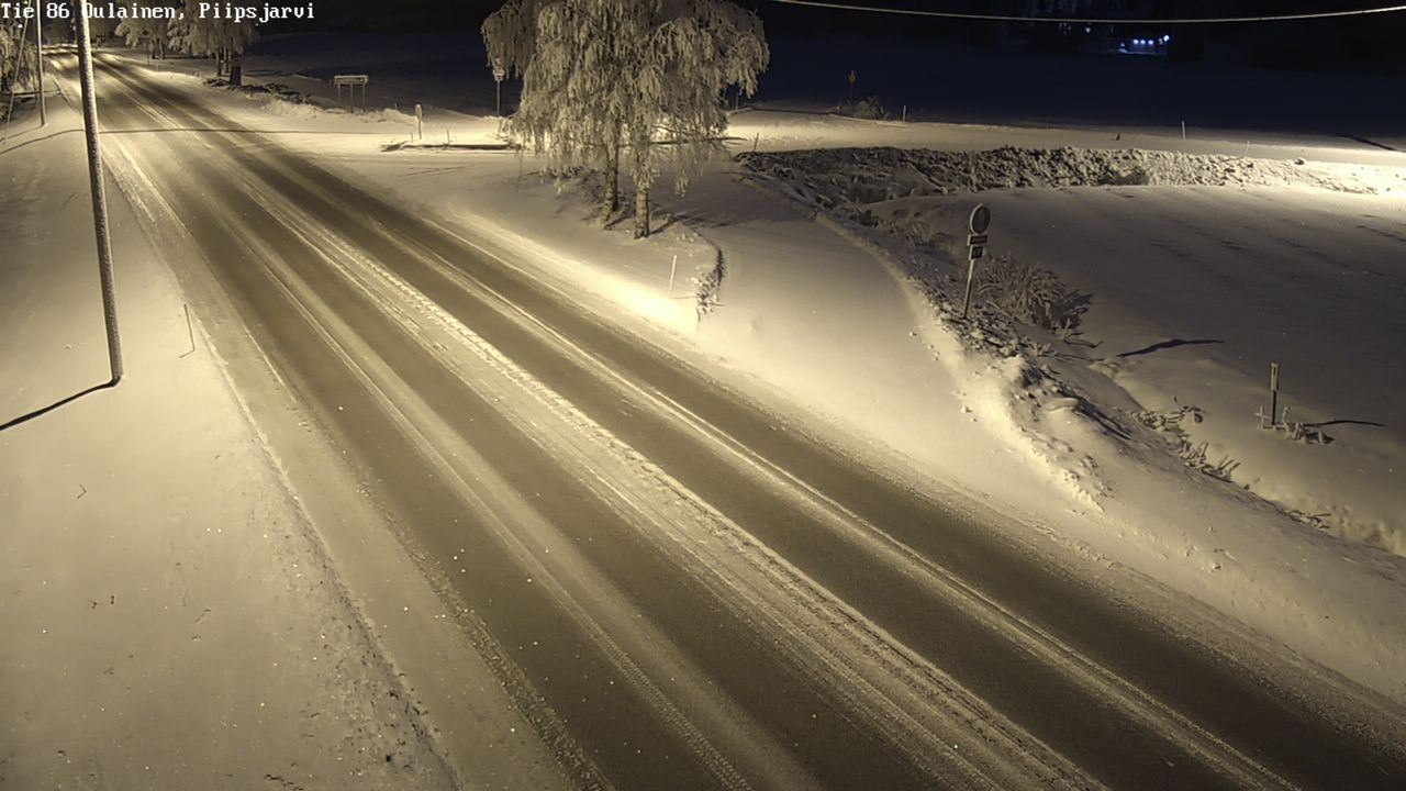 Kelikamerat Kuva Tie 86 Oulainen, Piipsjärvi, Oulainen, Pohjois-Pohjanmaa
