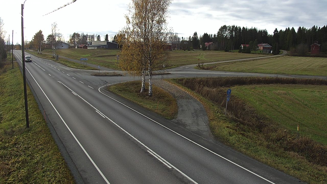 Kelikamerat Kuva Tie 86 Oulainen, Piipsjärvi, Oulainen, Pohjois-Pohjanmaa