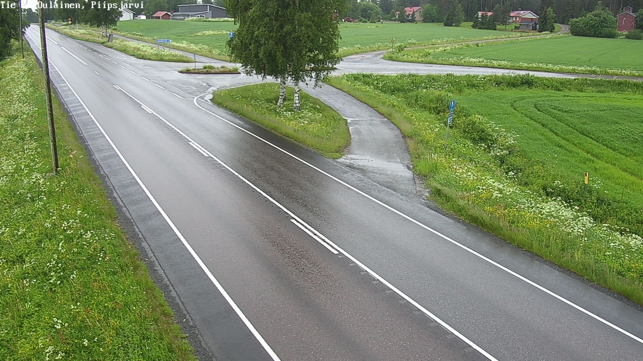 Kelikamerat Kuva Tie 86 Oulainen, Piipsjärvi, Oulainen, Pohjois-Pohjanmaa