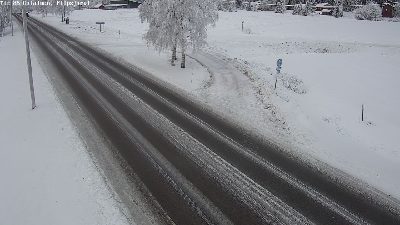Kelikamerat Kuva Tie 86 Oulainen, Piipsjärvi, Oulainen, Pohjois-Pohjanmaa