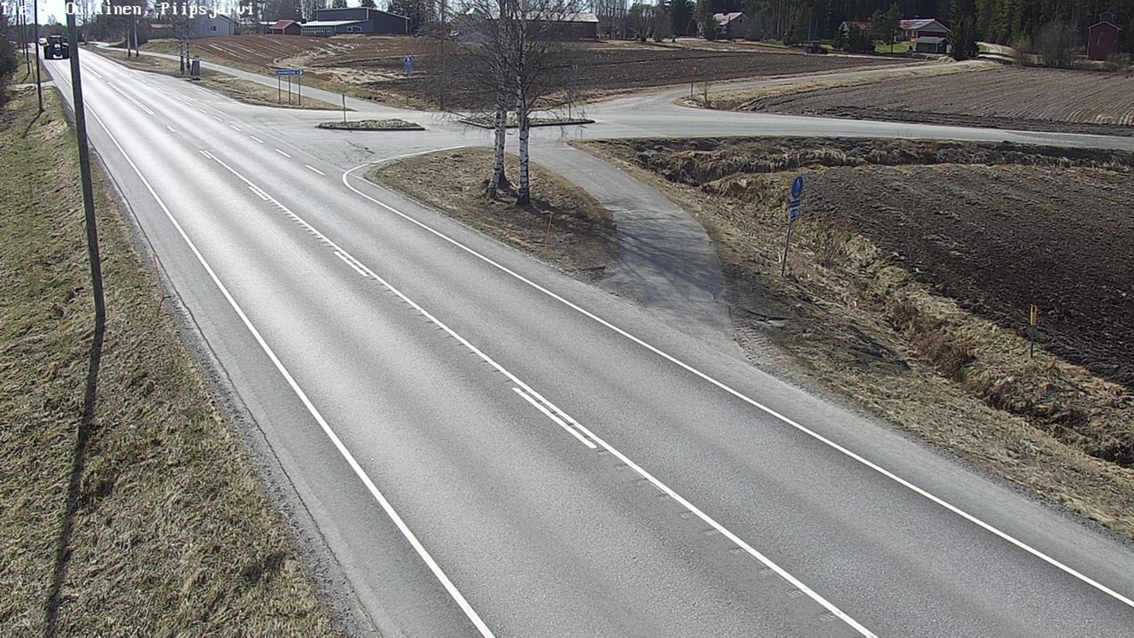 Weather Camera Image Road 86 Oulainen, Piipsjärvi, Oulainen, Pohjois-Pohjanmaa