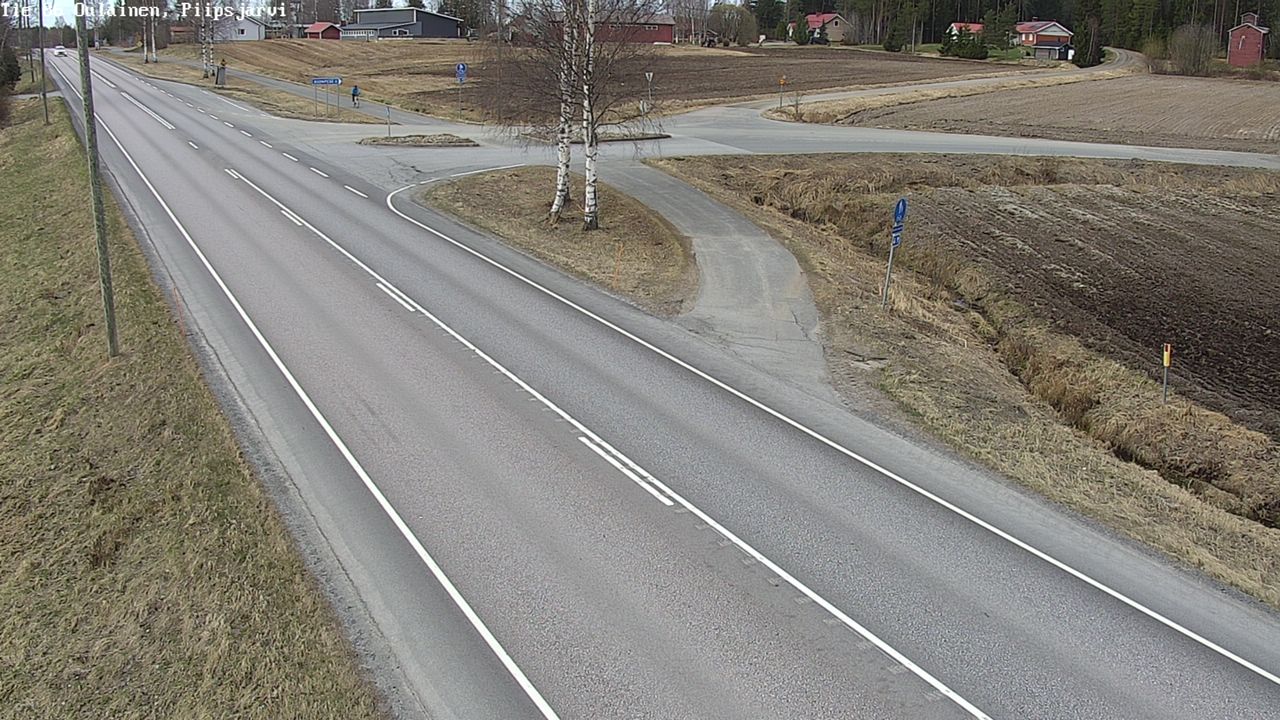 Kelikamerat Kuva Tie 86 Oulainen, Piipsjärvi, Oulainen, Pohjois-Pohjanmaa