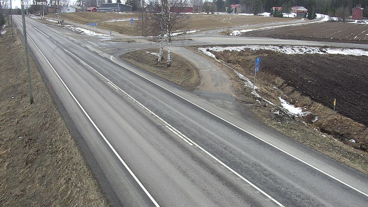 Kelikamerat Kuva Tie 86 Oulainen, Piipsjärvi, Oulainen, Pohjois-Pohjanmaa