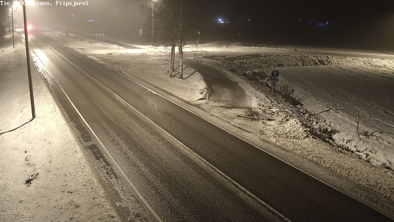 Weather Camera Image Road 86 Oulainen, Piipsjärvi, Oulainen, Pohjois-Pohjanmaa