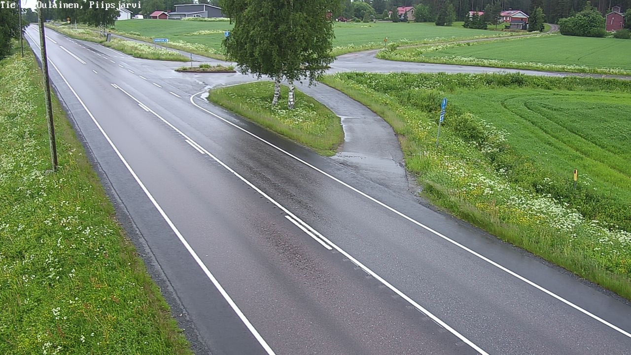 Kelikamerat Kuva Tie 86 Oulainen, Piipsjärvi, Oulainen, Pohjois-Pohjanmaa