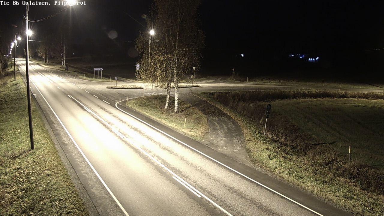 Kelikamerat Kuva Tie 86 Oulainen, Piipsjärvi, Oulainen, Pohjois-Pohjanmaa