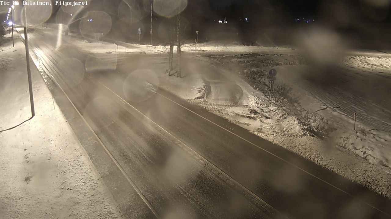 Kelikamerat Kuva Tie 86 Oulainen, Piipsjärvi, Oulainen, Pohjois-Pohjanmaa