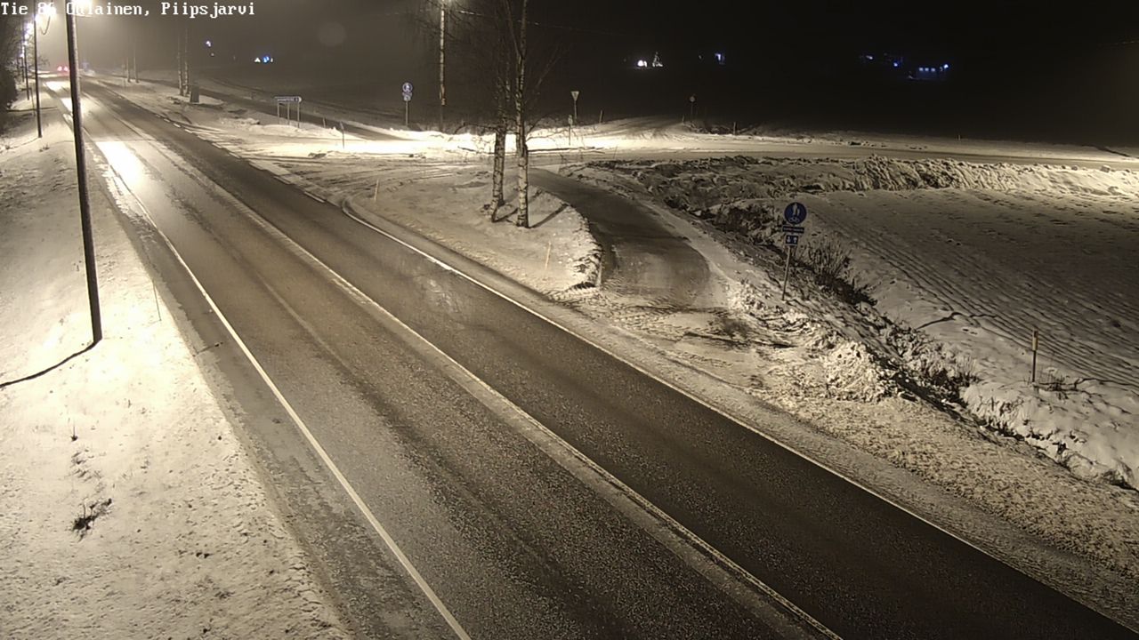 Weather Camera Image Road 86 Oulainen, Piipsjärvi, Oulainen, Pohjois-Pohjanmaa