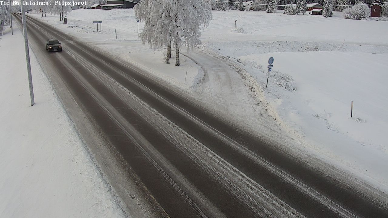 Kelikamerat Kuva Tie 86 Oulainen, Piipsjärvi, Oulainen, Pohjois-Pohjanmaa