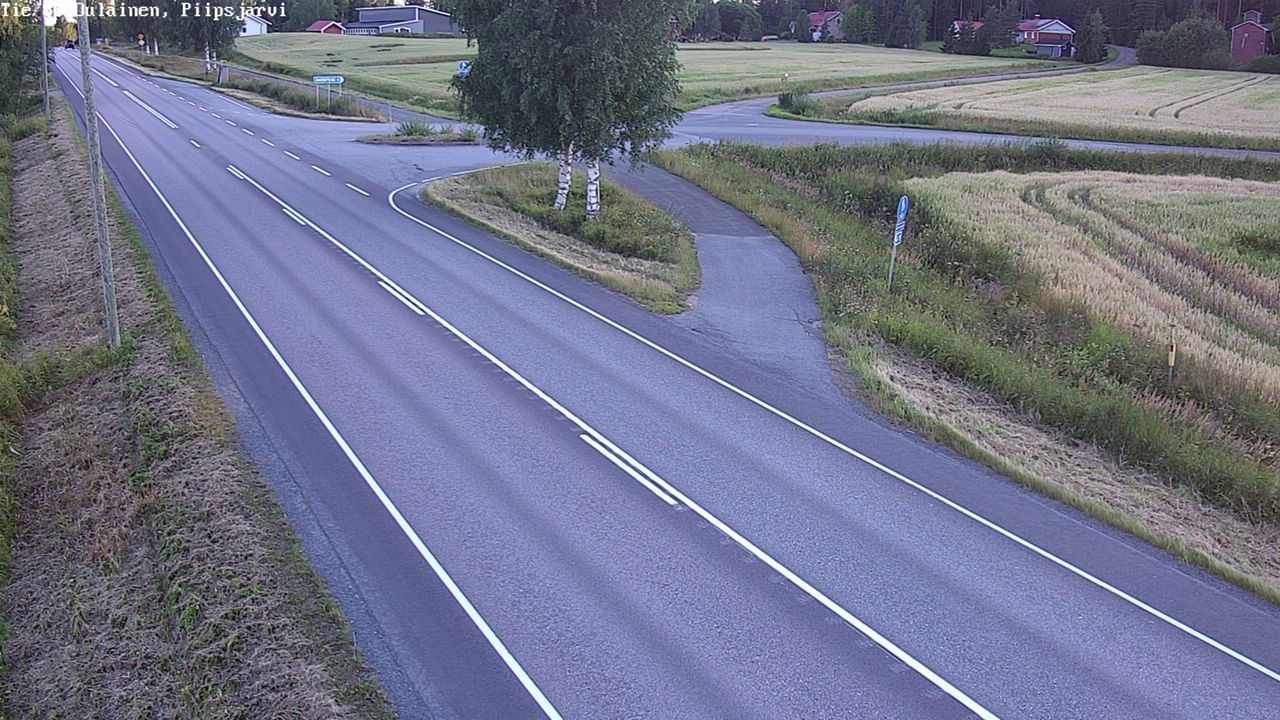 Kelikamerat Kuva Tie 86 Oulainen, Piipsjärvi, Oulainen, Pohjois-Pohjanmaa