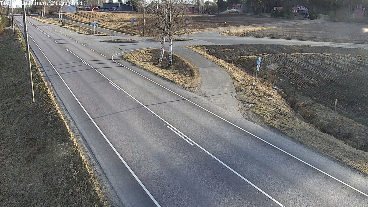 Weather Camera Image Road 86 Oulainen, Piipsjärvi, Oulainen, Pohjois-Pohjanmaa