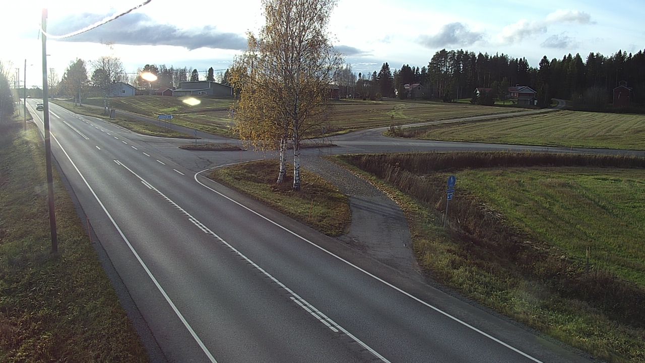 Kelikamerat Kuva Tie 86 Oulainen, Piipsjärvi, Oulainen, Pohjois-Pohjanmaa