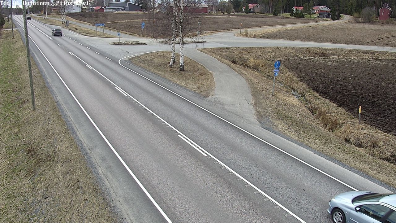 Kelikamerat Kuva Tie 86 Oulainen, Piipsjärvi, Oulainen, Pohjois-Pohjanmaa