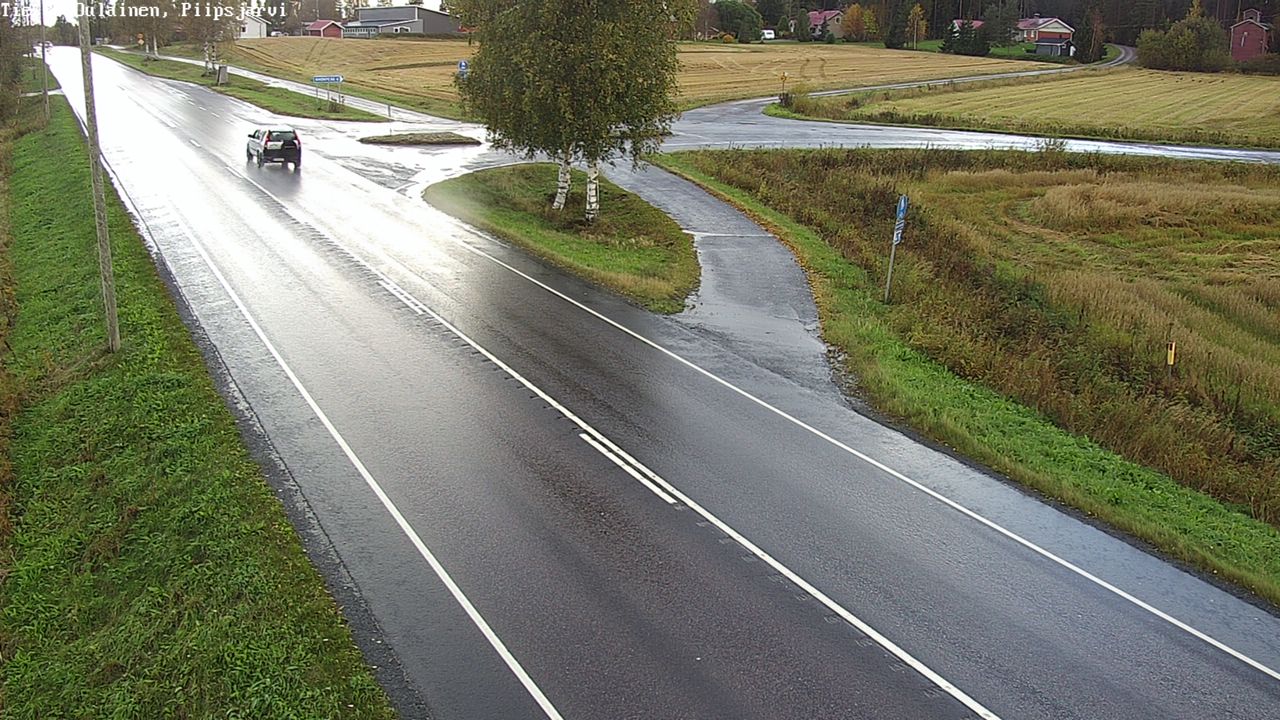 Kelikamerat Kuva Tie 86 Oulainen, Piipsjärvi, Oulainen, Pohjois-Pohjanmaa