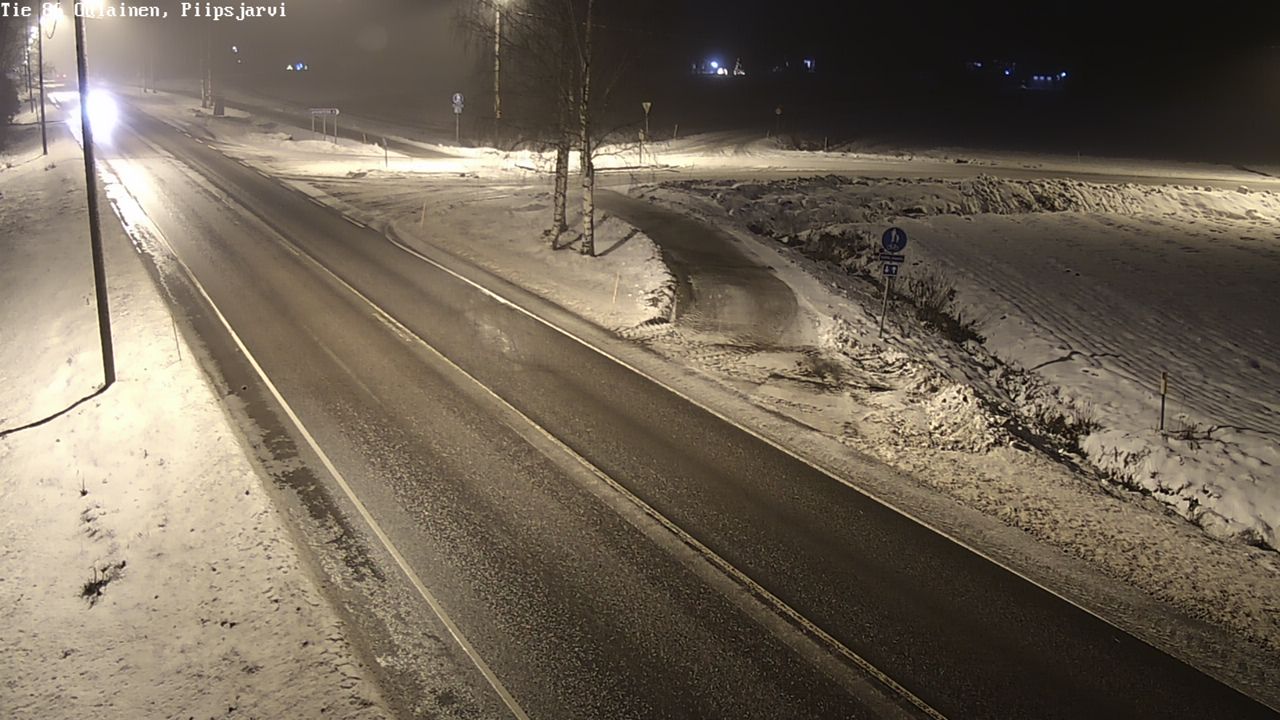 Weather Camera Image Road 86 Oulainen, Piipsjärvi, Oulainen, Pohjois-Pohjanmaa