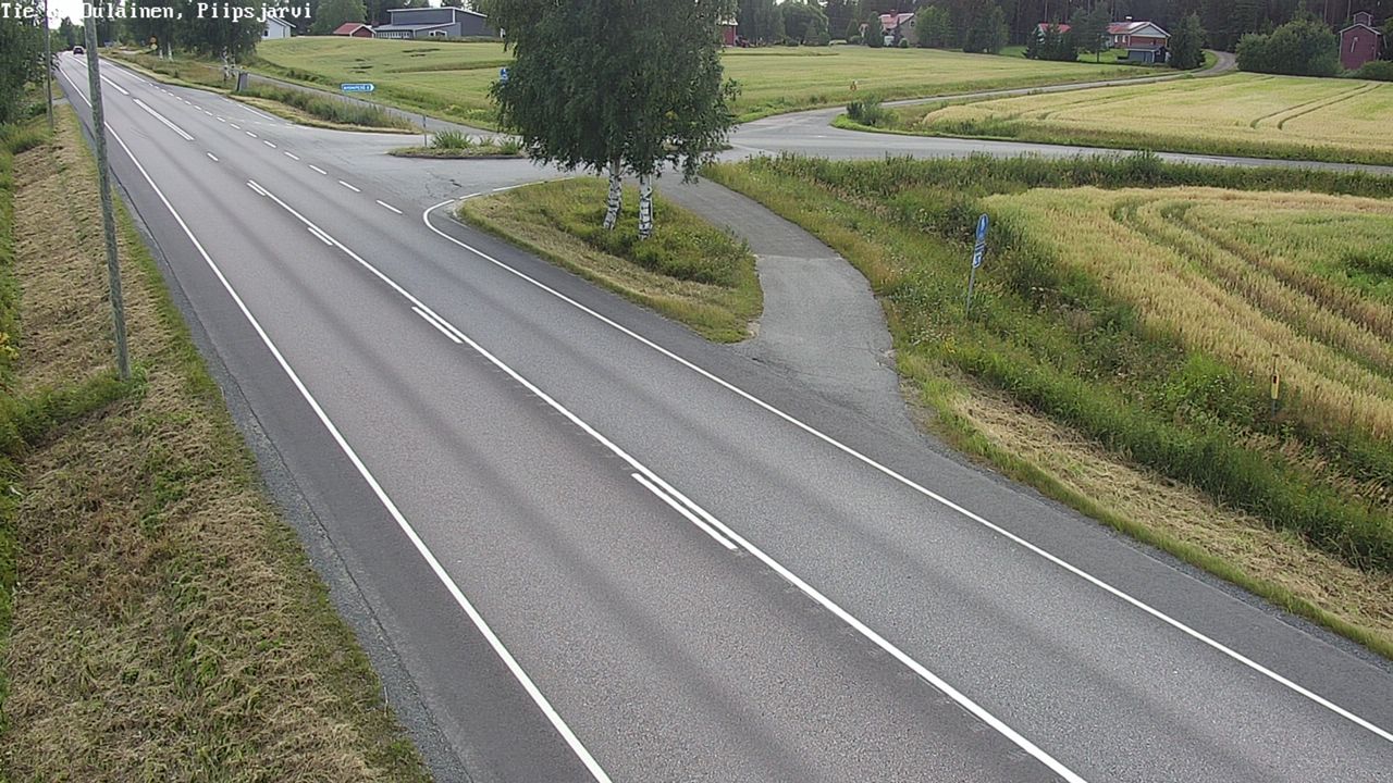 Kelikamerat Kuva Tie 86 Oulainen, Piipsjärvi, Oulainen, Pohjois-Pohjanmaa