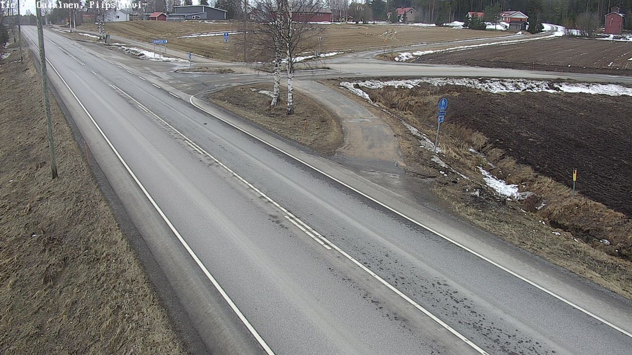 Kelikamerat Kuva Tie 86 Oulainen, Piipsjärvi, Oulainen, Pohjois-Pohjanmaa