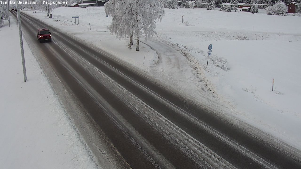 Kelikamerat Kuva Tie 86 Oulainen, Piipsjärvi, Oulainen, Pohjois-Pohjanmaa