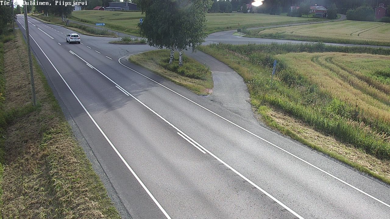 Kelikamerat Kuva Tie 86 Oulainen, Piipsjärvi, Oulainen, Pohjois-Pohjanmaa