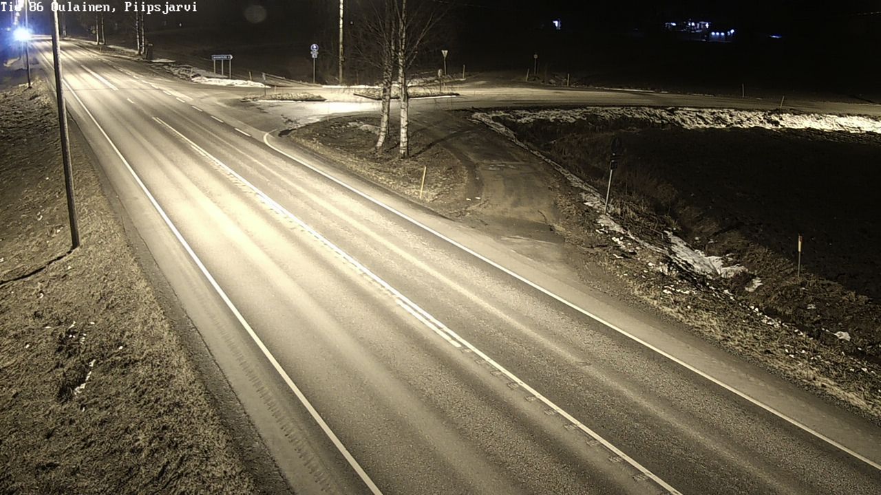 Kelikamerat Kuva Tie 86 Oulainen, Piipsjärvi, Oulainen, Pohjois-Pohjanmaa