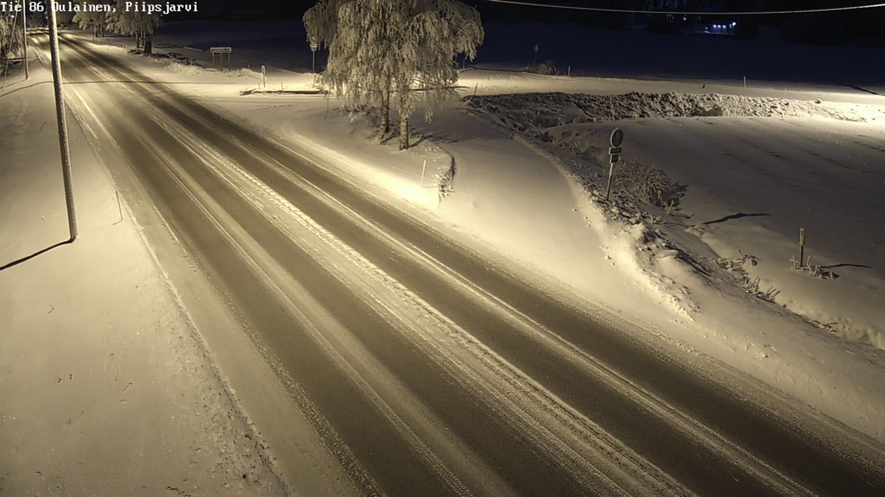 Kelikamerat Kuva Tie 86 Oulainen, Piipsjärvi, Oulainen, Pohjois-Pohjanmaa