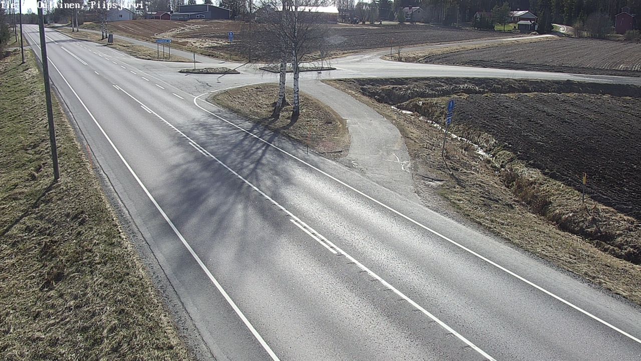 Weather Camera Image Road 86 Oulainen, Piipsjärvi, Oulainen, Pohjois-Pohjanmaa