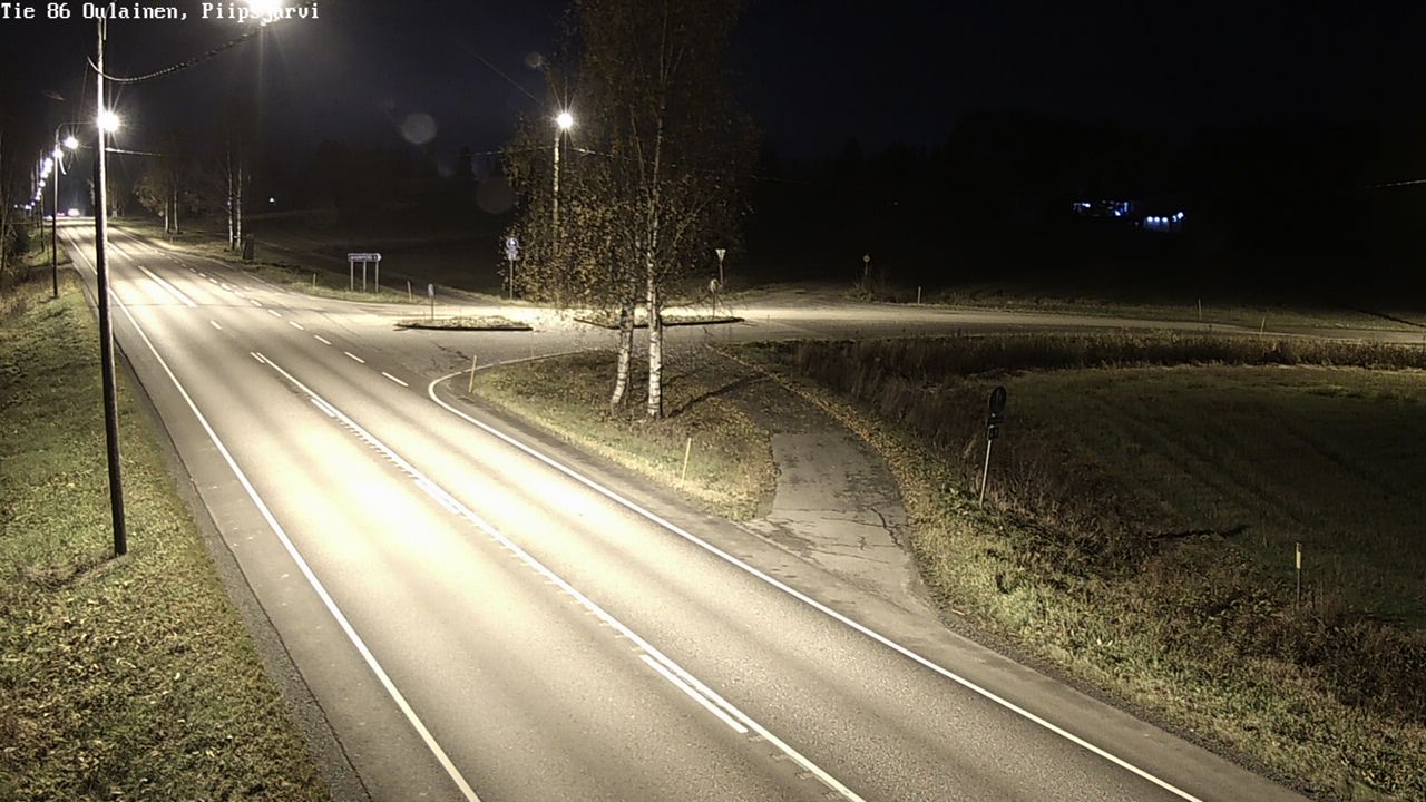 Kelikamerat Kuva Tie 86 Oulainen, Piipsjärvi, Oulainen, Pohjois-Pohjanmaa