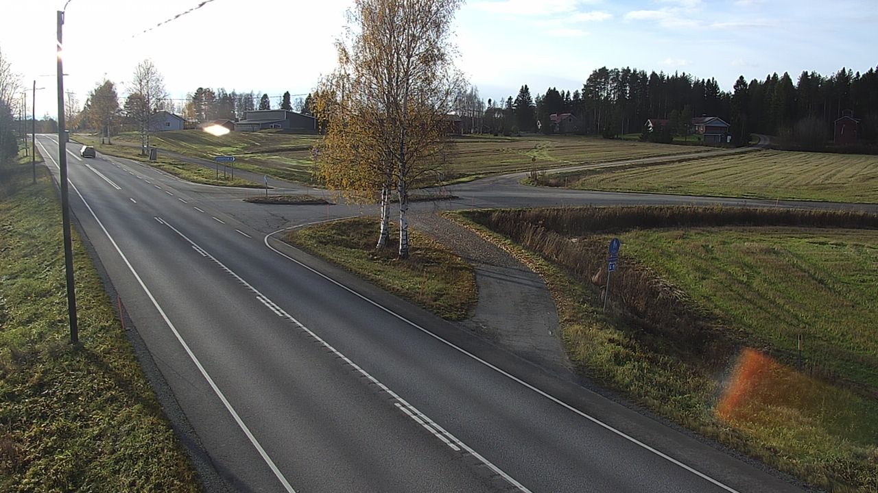 Kelikamerat Kuva Tie 86 Oulainen, Piipsjärvi, Oulainen, Pohjois-Pohjanmaa