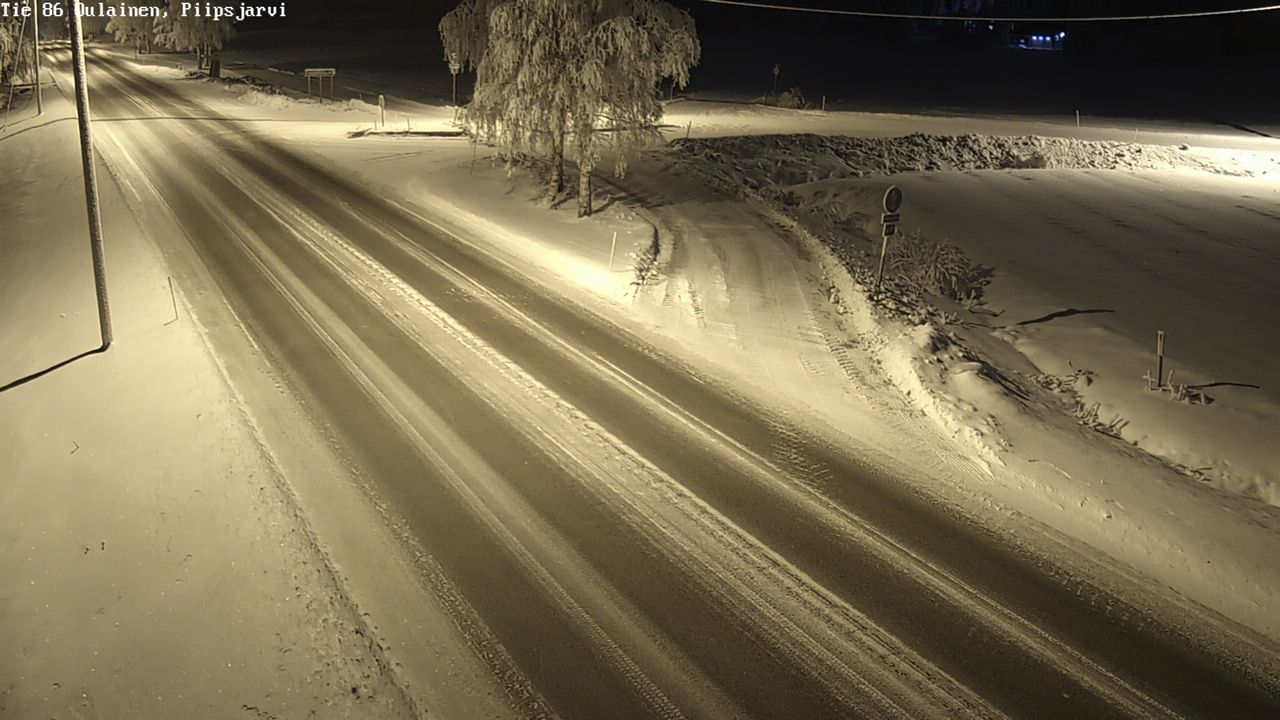 Kelikamerat Kuva Tie 86 Oulainen, Piipsjärvi, Oulainen, Pohjois-Pohjanmaa
