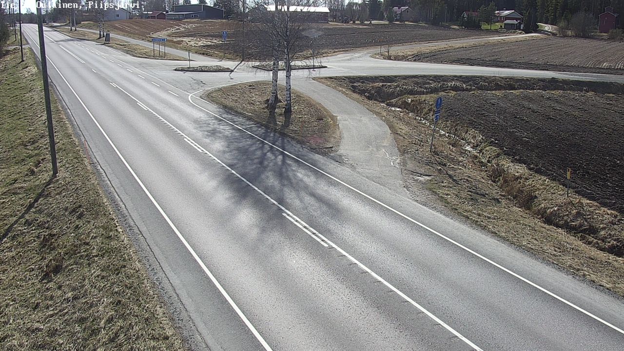 Weather Camera Image Road 86 Oulainen, Piipsjärvi, Oulainen, Pohjois-Pohjanmaa