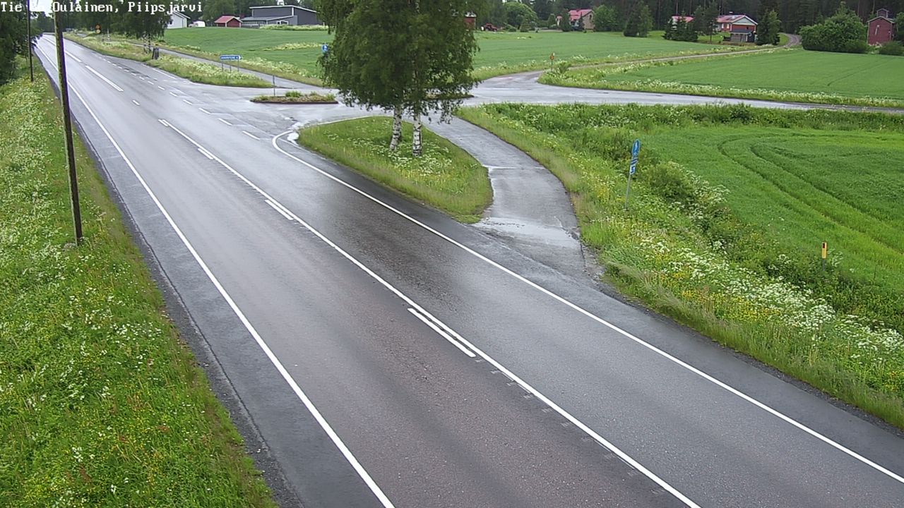 Kelikamerat Kuva Tie 86 Oulainen, Piipsjärvi, Oulainen, Pohjois-Pohjanmaa