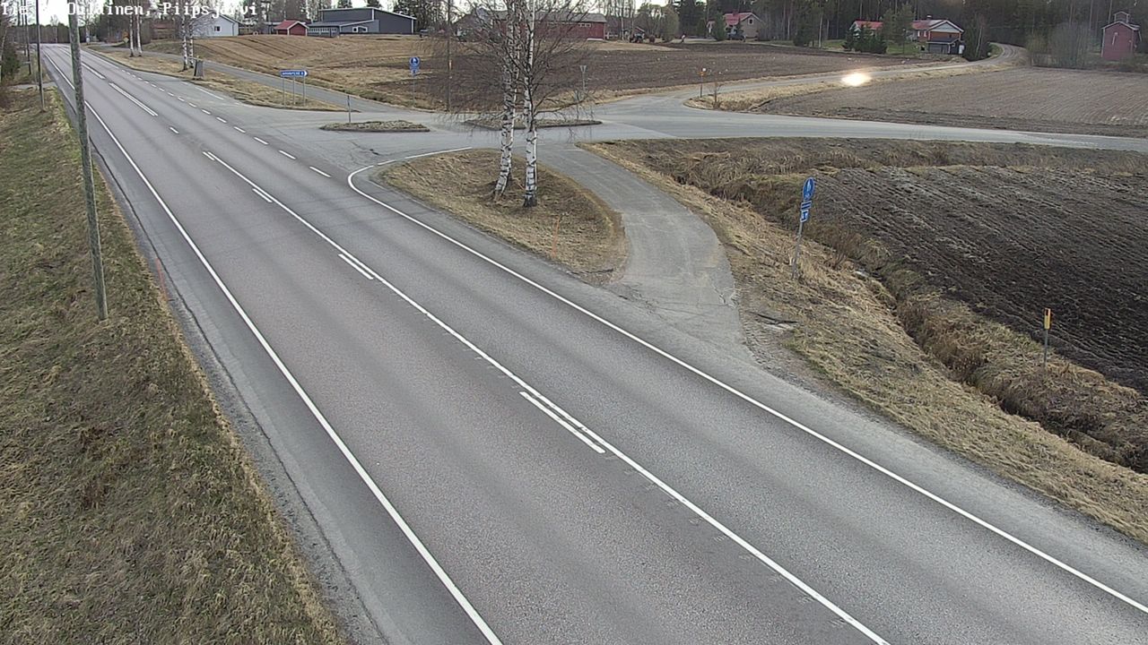 Weather Camera Image Road 86 Oulainen, Piipsjärvi, Oulainen, Pohjois-Pohjanmaa