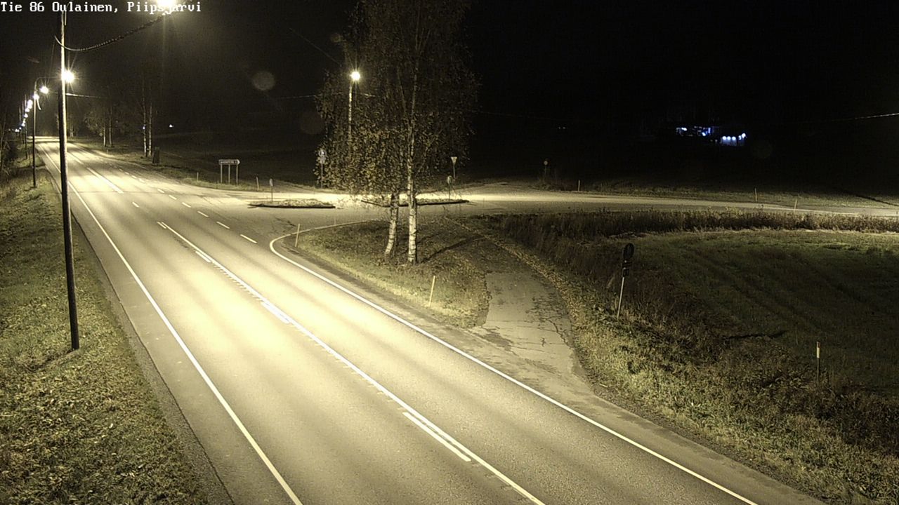 Kelikamerat Kuva Tie 86 Oulainen, Piipsjärvi, Oulainen, Pohjois-Pohjanmaa