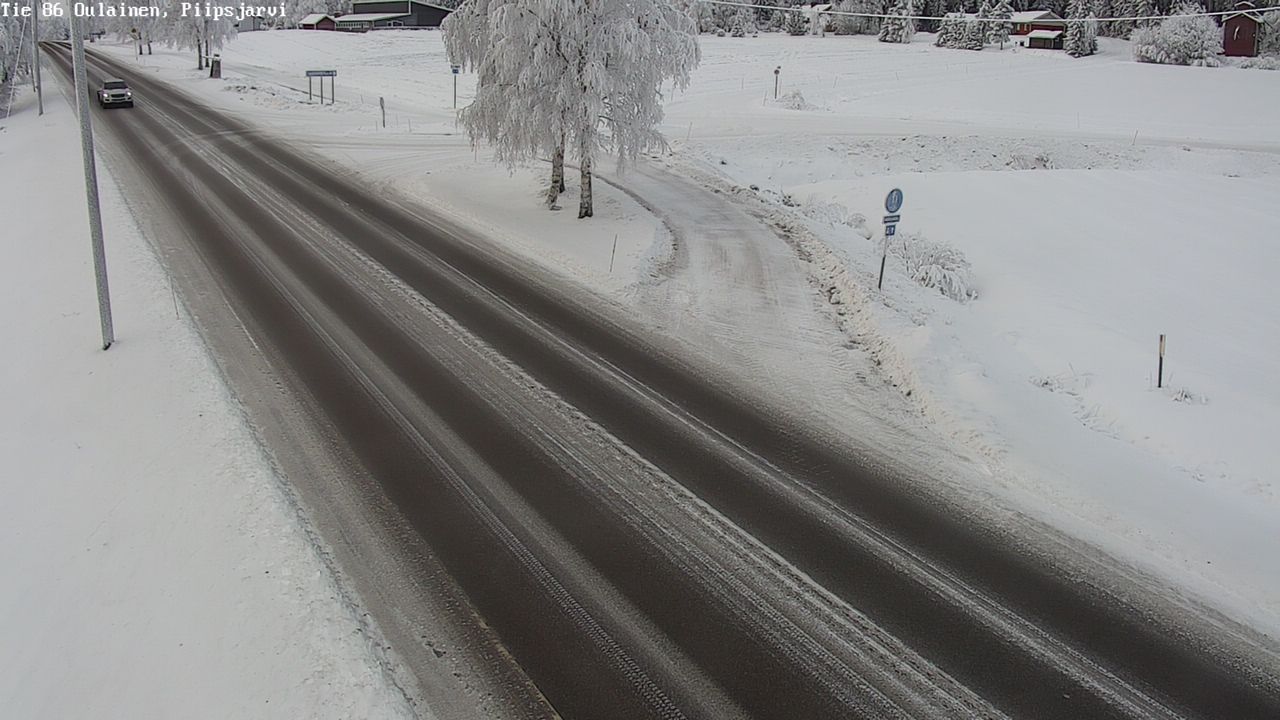 Kelikamerat Kuva Tie 86 Oulainen, Piipsjärvi, Oulainen, Pohjois-Pohjanmaa