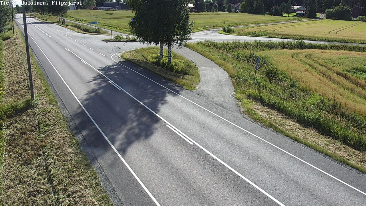 Kelikamerat Kuva Tie 86 Oulainen, Piipsjärvi, Oulainen, Pohjois-Pohjanmaa