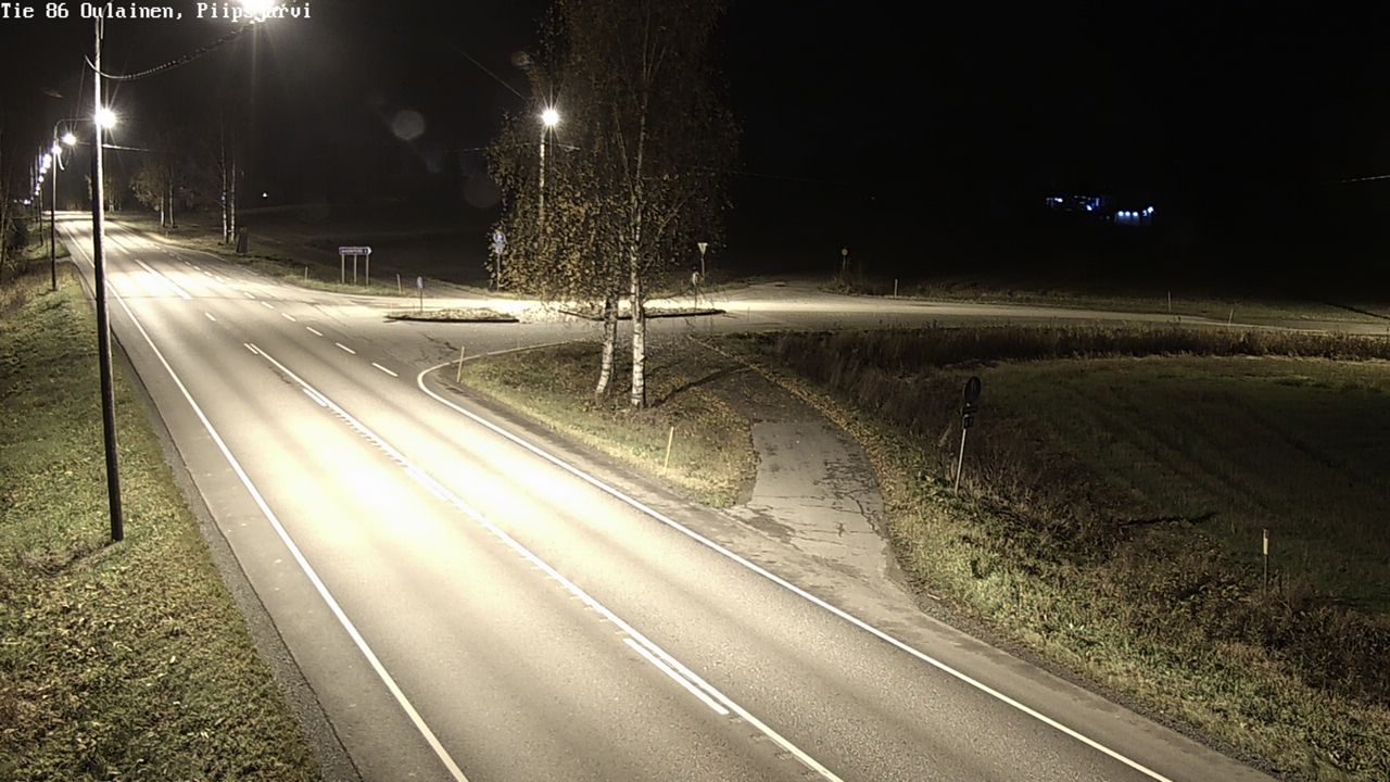 Kelikamerat Kuva Tie 86 Oulainen, Piipsjärvi, Oulainen, Pohjois-Pohjanmaa