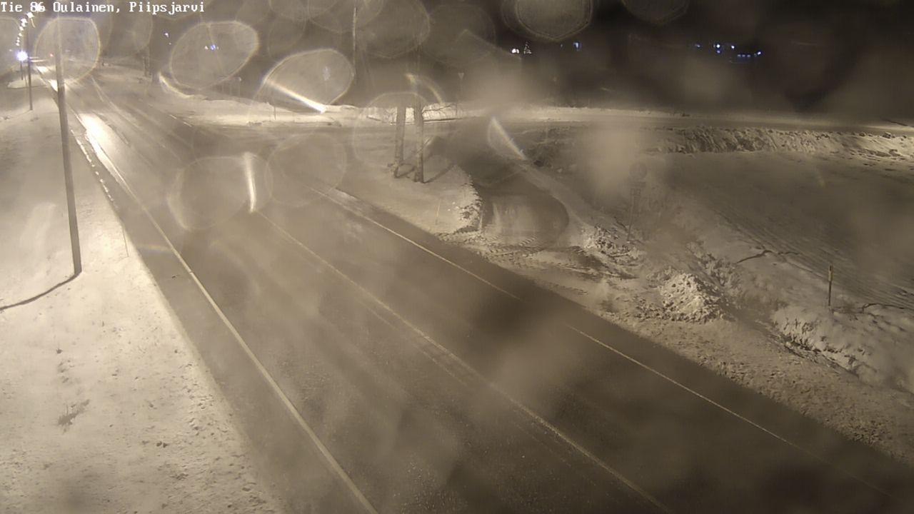 Kelikamerat Kuva Tie 86 Oulainen, Piipsjärvi, Oulainen, Pohjois-Pohjanmaa