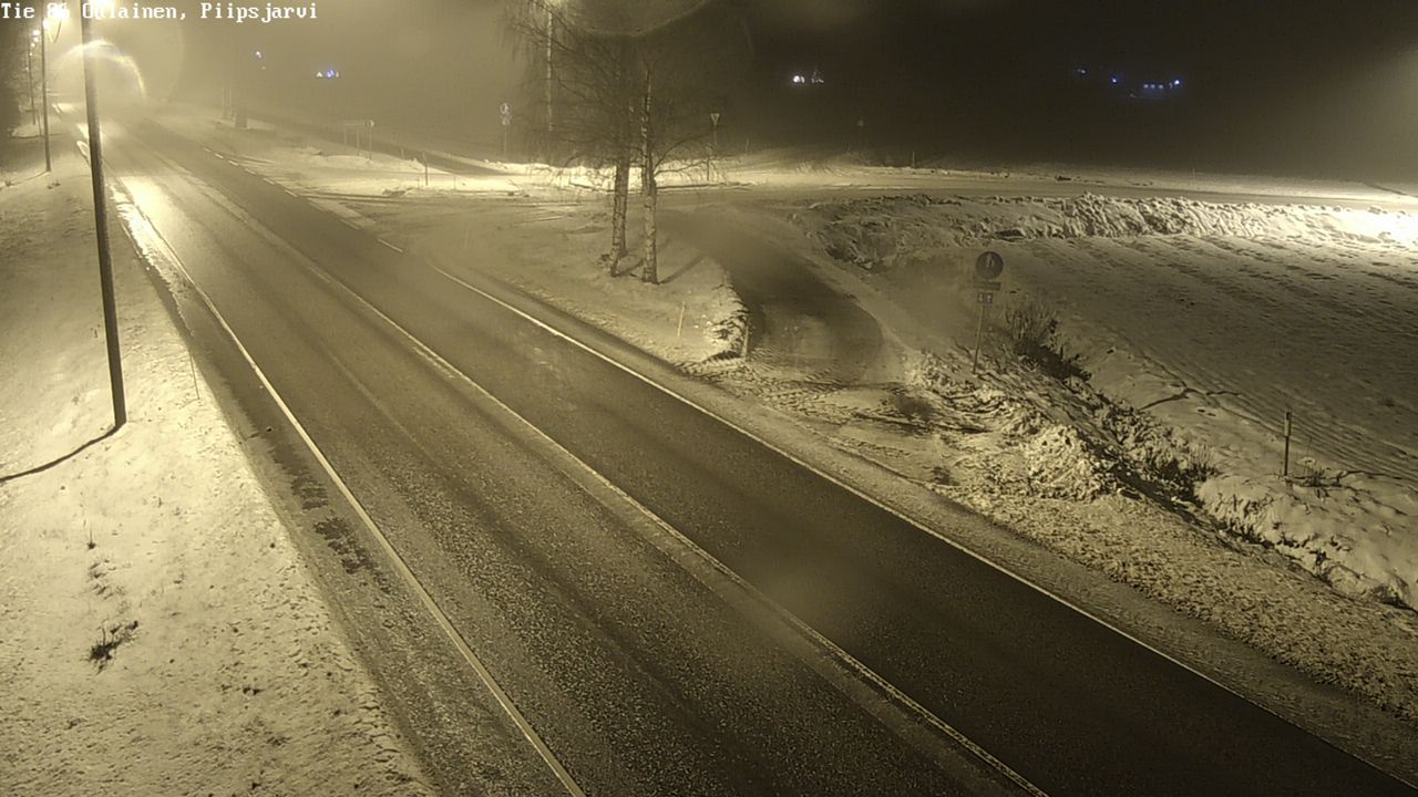 Weather Camera Image Road 86 Oulainen, Piipsjärvi, Oulainen, Pohjois-Pohjanmaa